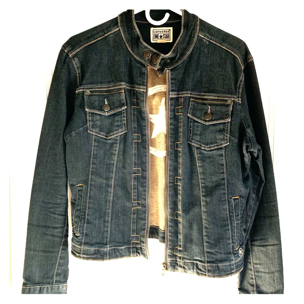 Converse One Star denim jacket